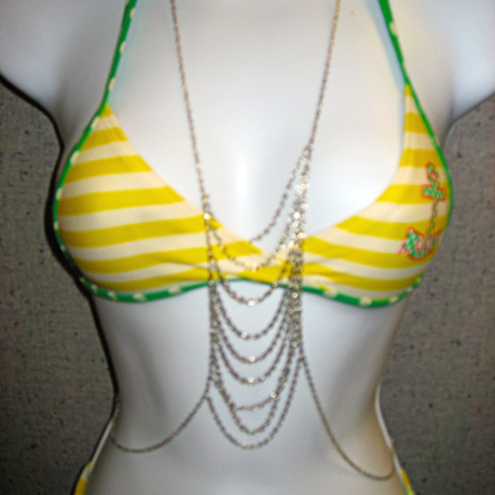Bikini Crossover Body Harness Body Chain _ BC-07